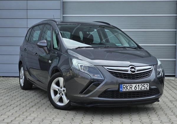 Opel Zafira cena 35900 przebieg: 193000, rok produkcji 2012 z Krosno małe 497